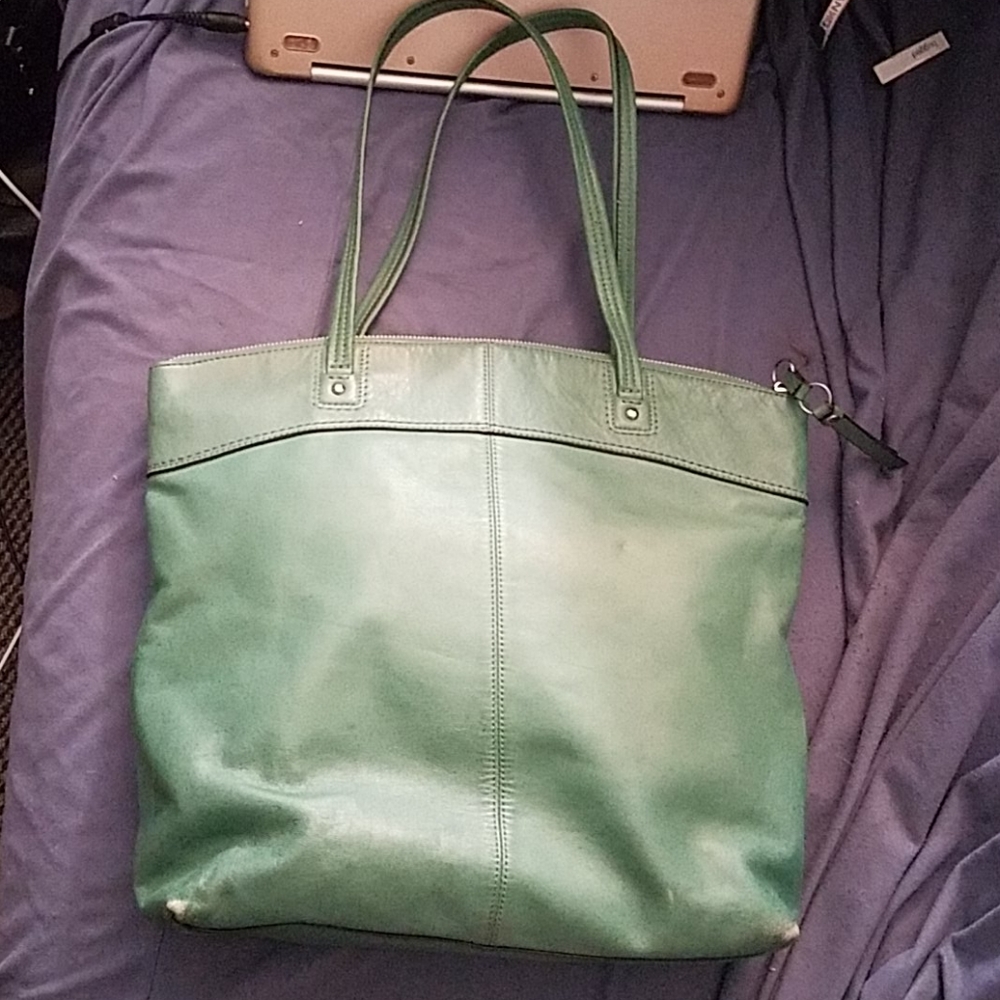 Coach Leather Tote - Picture 2 of 5